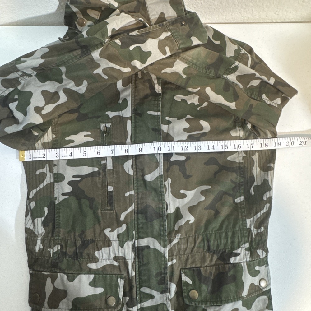 Womens Chore Coat Camo Jacket Size Medium Army Camouflage Military Love Tree - Picture 15 of 16